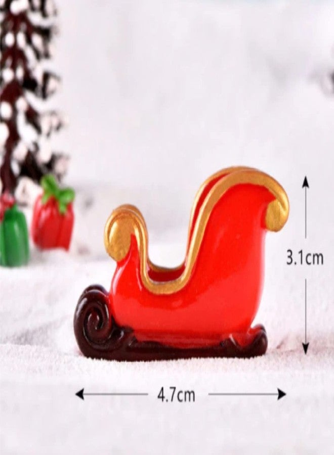 BHOOLU&GOOLU Cute Miniature Deer Cart for Decoration- 2 Pcs Set (Size : 4.7 X 3.1 CM) - Image 3